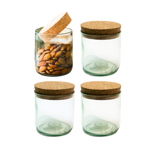 Top Cut Wine Bottle Jar