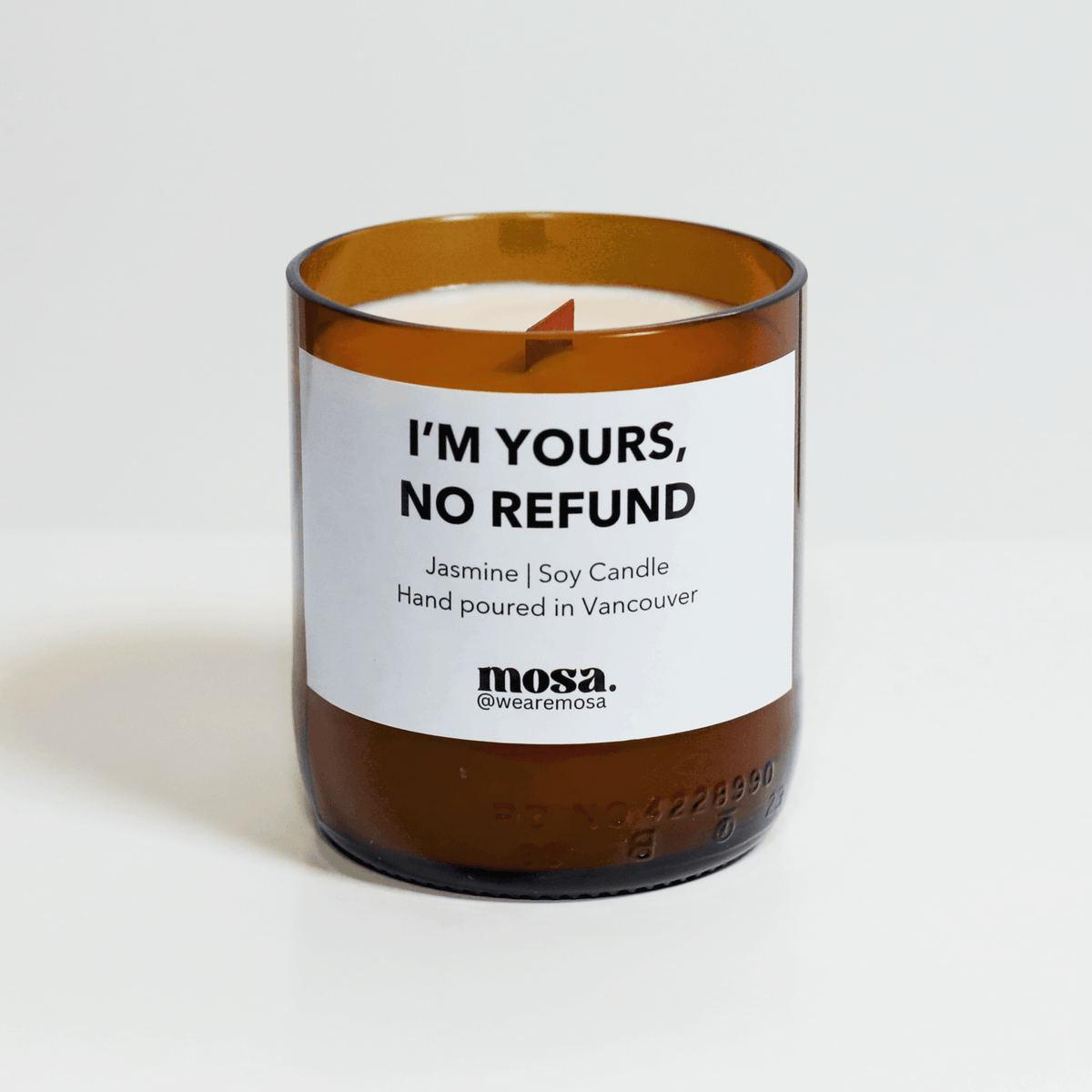 I'm Yours, No Refund - Jasmine Essential Oil Candle