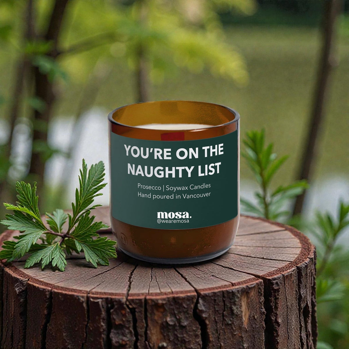 You’re On The Naughty List Holiday Candle