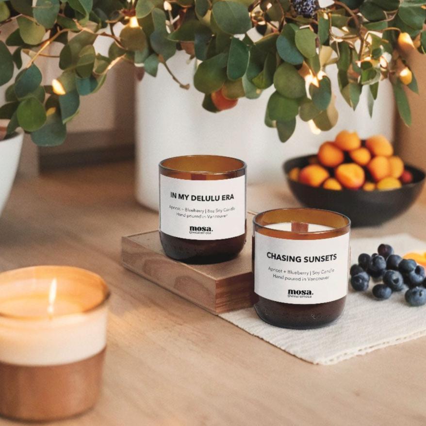 In My Delulu Era - Apricot Blueberry Candle