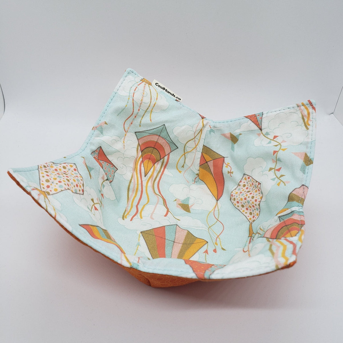 100% Cotton Microwavable Bowl Cozy - Come Fly With Me