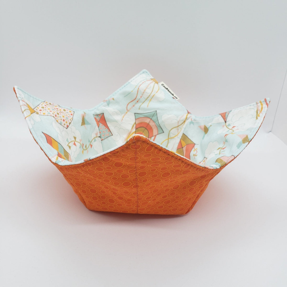 100% Cotton Microwavable Bowl Cozy - Come Fly With Me